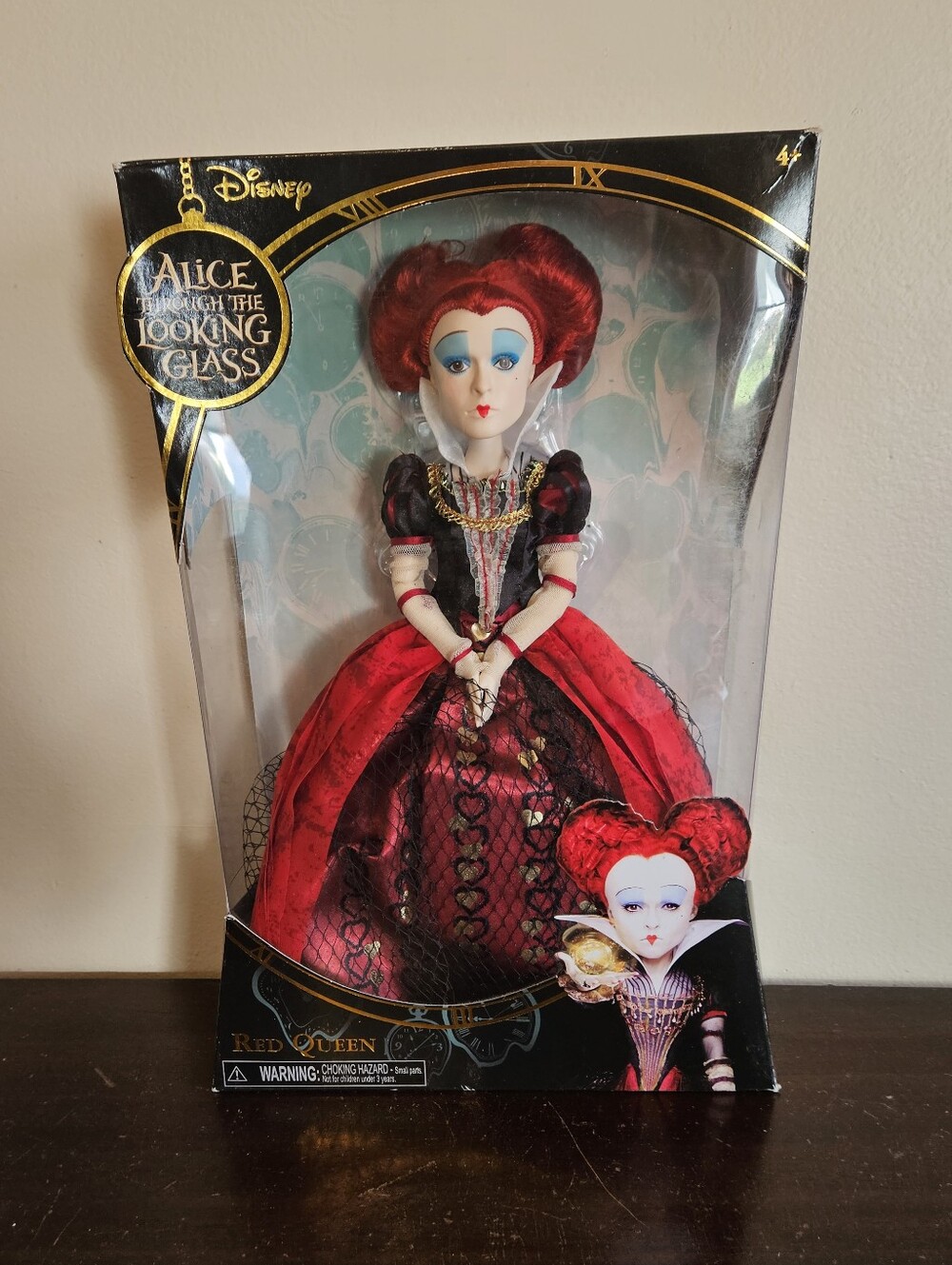 Jakks Pacific Disney Alice Through the Looking Glass Red Queen Doll 2016 New